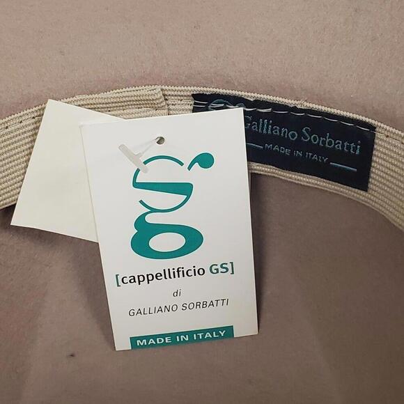 NWT Ladies Cappellificio GS Galliano Sorbatti Italy Wool Bucket Hat - Picture 5 of 6